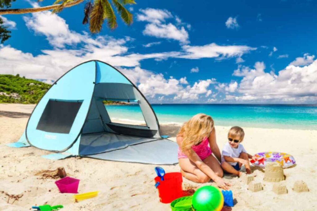 baggu beach tent