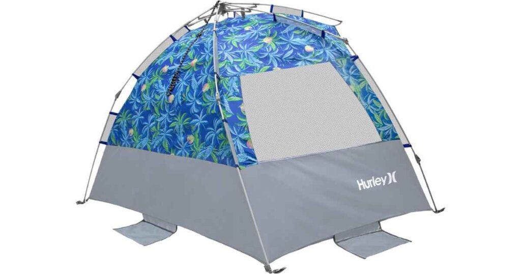 Hurley Beach Tent: Instant Shade, UV Block, Sandproof 2024