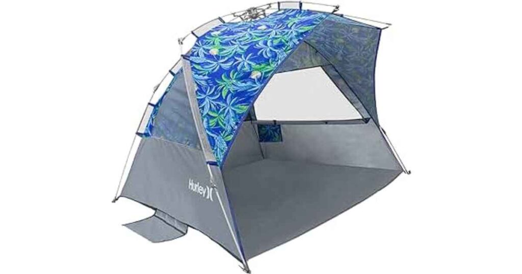 Hurley Beach Tent: Instant Shade, UV Block, Sandproof 2024